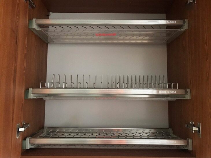 Kệ bát đĩa cố định 3 tầng TaKing