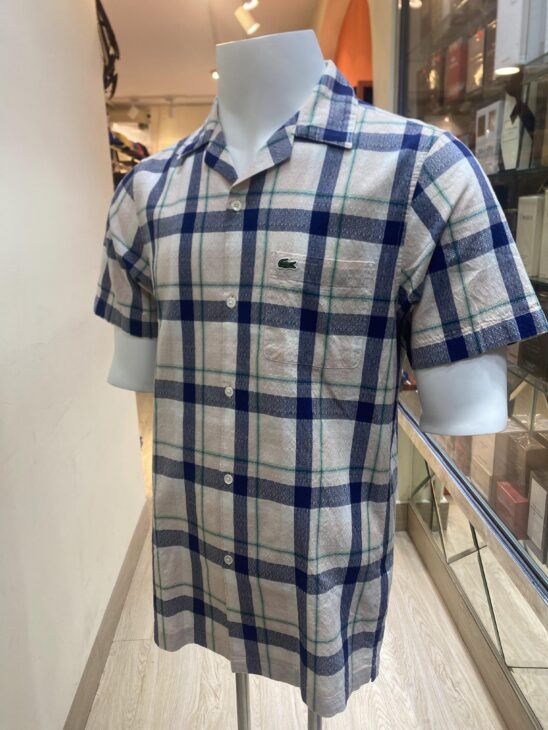 Áo sơ mi caro Lacoste chính hãng nhập MỸ