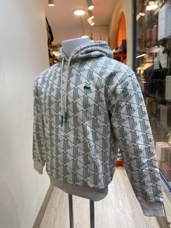 Áo Hoodie Kem Họa Tiết Xanh Lá #Lacoste – New – SH2753 51 PT2 – PB04
