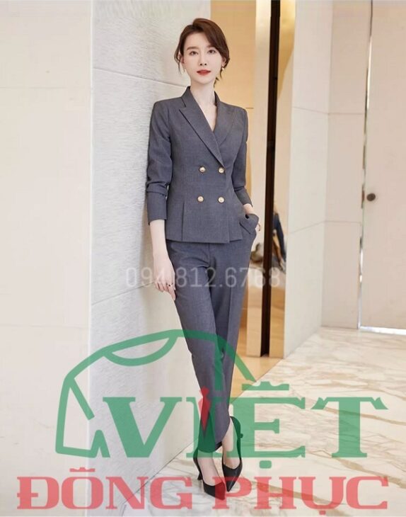 Đồ bộ vest nữ công sở cao cấp, chất lượng, chuyên nghiệp