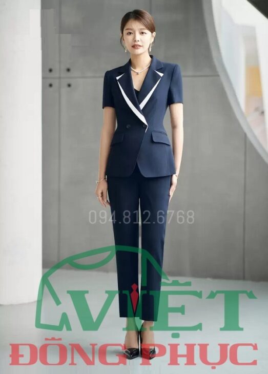 Đồ bộ vest nữ công sở cao cấp, chất lượng, chuyên nghiệp