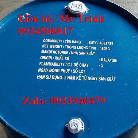Hoá Chất Butyl Acetate, NBAc, xăng thơm, dầu chuối, xăng nhật Hoá Chất Butyl Acetate, NBAc, xăng thơm, dầu chuối, xăng nhật