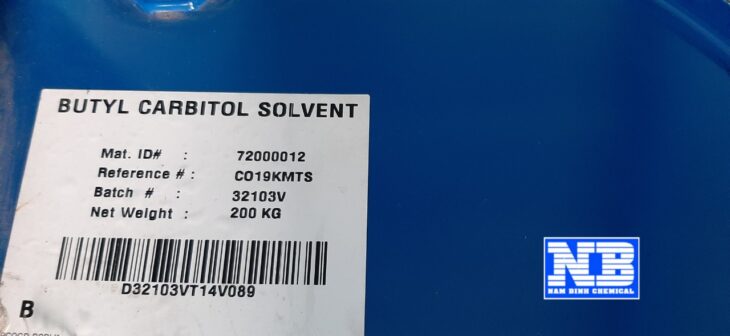 Dung môi hóa chất Butyl Carbitol, BCA Dung môi hóa chất Butyl Carbitol, BCA