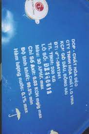 Dầu hóa dẻo Dioctyl phthalate (DOP)