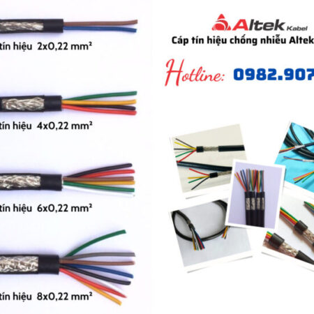 Cáp tín hiệu Altek Kabel x 0.22mm² lựa chọn giá rẻ, chất lượng miễn bàn