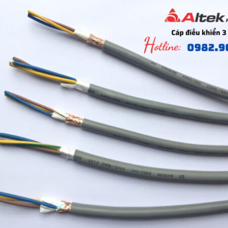 Cáp điều khiển 3 lõi Altek Kabel phân phối toàn quốc Cáp điều khiển 3 lõi Altek Kabel phân phối toàn quốc