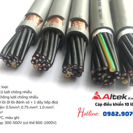 Cáp điều khiển Altek Kabel 10 lõi giá rẻ uy tín Cáp điều khiển Altek Kabel 10 lõi giá rẻ uy tín