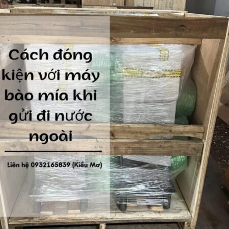 Gửi máy bào vỏ mía đi Úc giá rẻ tại Đà Nẵng Gửi máy bào vỏ mía đi Úc giá rẻ tại Đà Nẵng