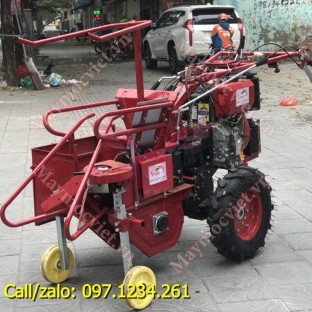 Máy thu hoạch ngô chạy dầu đề điện Kawasaki KW120D giá rẻ