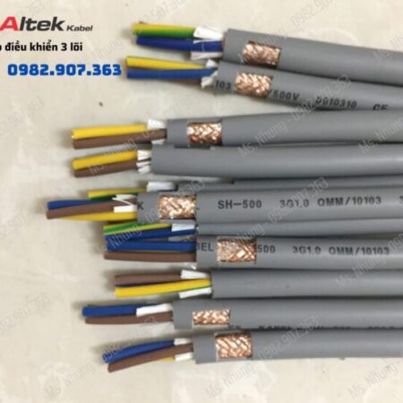 Cáp điều khiển 3 lõi Altek Kabel sỉ lẻ toàn quốc