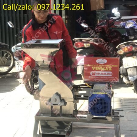 Máy nghiền bột ngô, khoai, sắn inox VMN3000