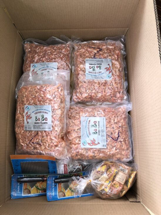 Địa chỉ gửi tôm khô đi Canada uy tín tại Đà Nẵng