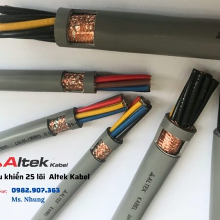 Cáp điều khiển 25 lõi mềm đánh số sỉ lẻ toàn quốc Cáp điều khiển 25 lõi mềm đánh số sỉ lẻ toàn quốc