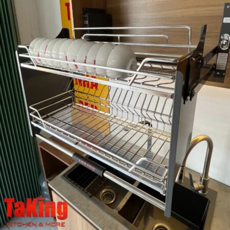 Kệ bát đĩa nâng hạ oval TaKing, độc đáo, sang trọng, tinh tế Kệ bát đĩa nâng hạ oval TaKing, độc đáo, sang trọng, tinh tế