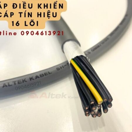 Cáp tín hiệu chống nhiễu Altek kabel 16×0.5mm/16×0.75mm/16×1.0mm/16×1.5mm Cáp tín hiệu chống nhiễu Altek kabel 16×0.5mm/16×0.75mm/16×1.0mm/16×1.5mm