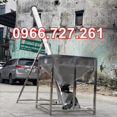 Máy cấp liệu inox trục vít 3m Vinmax VMTV300