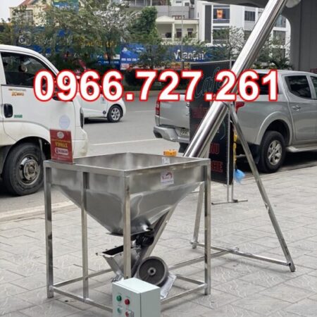 Máy cấp liệu inox trục vít 3m Vinmax VMTV300 Máy cấp liệu inox trục vít 3m Vinmax VMTV300