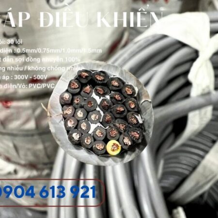 Dây cáp điều khiển 30 lõi 0.5/0.75/1.0/1.5mm