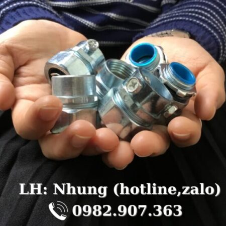 Đầu nối răng ngoài, răng trong, không răng,… kết nối ống ruột gà