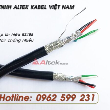 Cáp tín hiệu RS485 2 lớp chống nhiễu 1Pair, 2Pair