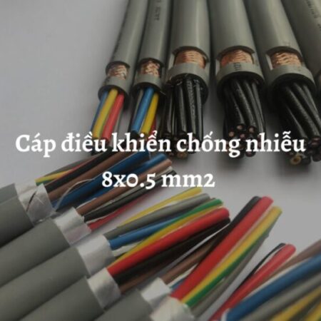 Cáp điều khiển 8×0.5 chống nhiễu Altek Kabel