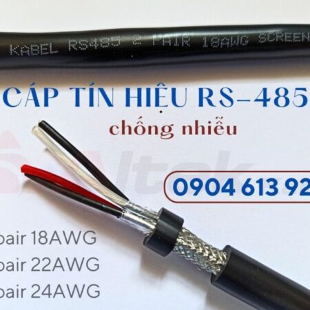 Dây điều khiển truyền thông tin RS485 1 pair 24AWG/ 2 pair 24AWG