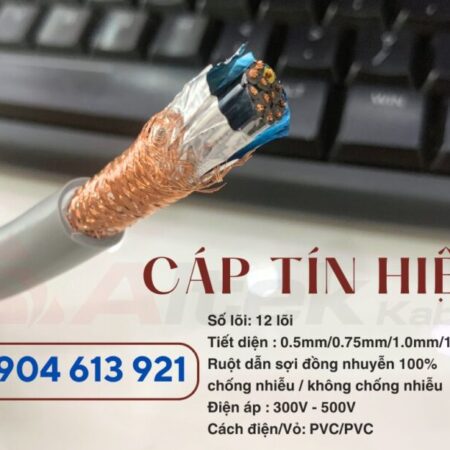 Cáp điều khiển / tín hiệu chống nhiễu SH -500 12×1.0mm Altek Kabel