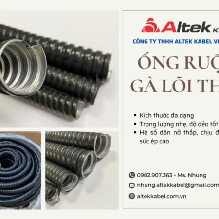 Ống ruột gà lõi thép nâng cao an toàn, hạn chế rủi ro