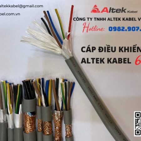 Cáp điều khiển 6 lõi Altek Kabel cung cấp phân phối độc quyền