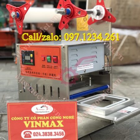 Máy dán màng hộp vuông bán tự động VM2014 giá rẻ