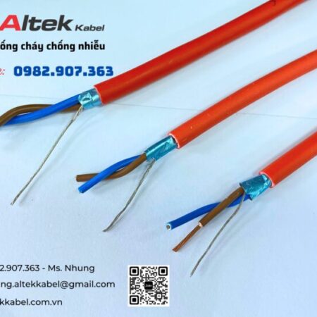 Cáp chống cháy chống nhiễu Altek Kabel vỏ đỏ LSZH