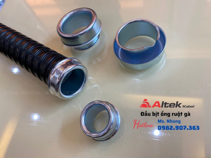 Đầu bịt ống ruột gà chống xước giảm va đập