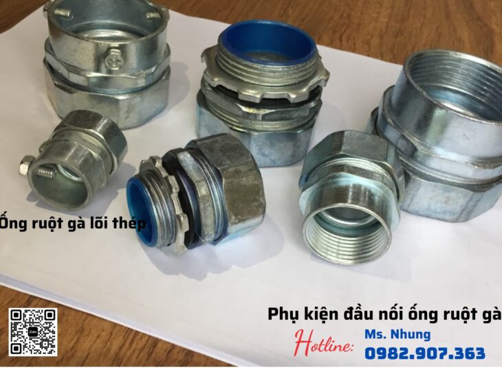 Cung cấp phụ kiện đầu nối cho ống luồn dây điện