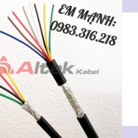 Cáp Tín hiệu chống nhiễu Altek Kabel Tiết diện 0,22mm2 Cáp Tín hiệu chống nhiễu Altek Kabel Tiết diện 0,22mm2