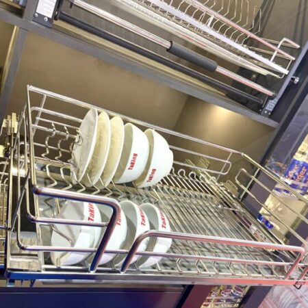 Kệ bát đĩa nan OVAL VIP TaKing hiện đại, thiết kế tinh tế, sang trọng