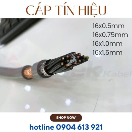 Cáp tín hiệu / cáp 16 lõi 0.5mm/0.75mm/1.0mm/1.5mm