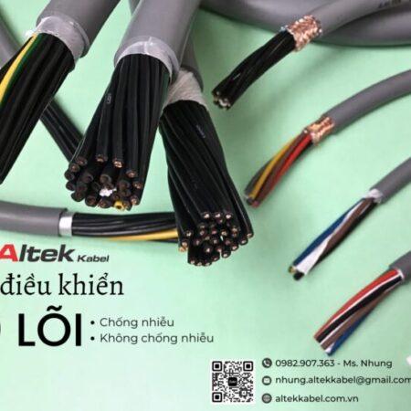 Cáp điều khiển 20 lõi thương hiệu Altek Kabel phân phối độc quyền Cáp điều khiển 20 lõi thương hiệu Altek Kabel phân phối độc quyền