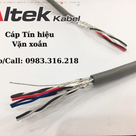Cáp tín hiệu vẵn xoắn chống nhiễu Altek Kabel Cáp tín hiệu vẵn xoắn chống nhiễu Altek Kabel