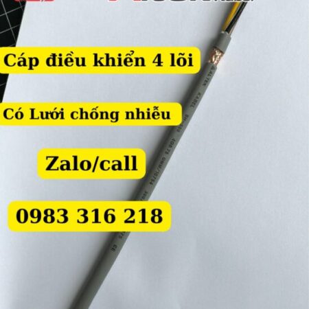 Cáp điều khiển 4 lõi có lưới chống nhiễu Altek Kabel Tại Hà Nội
