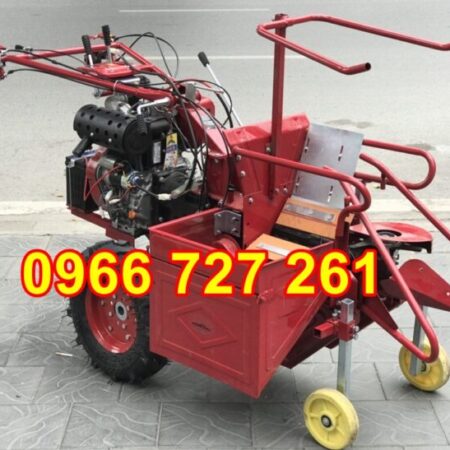 Máy thu hoạch ngô, máy thu hoạch bắp đa năng chạy dầu đề điện Kawasaki KW120D