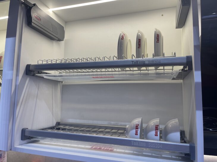 Kệ bát đĩa cố định VIP 2 tầng cao cấp, tiện lợi TaKing