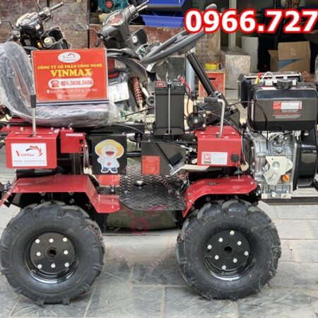 Máy xới đất chạy dầu 13Hp ngồi lái Turbo TBD1300