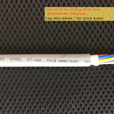 Cáp điều khiển không chống nhiễu 7 lõi hãng Altek Kabel Cáp điều khiển không chống nhiễu 7 lõi hãng Altek Kabel