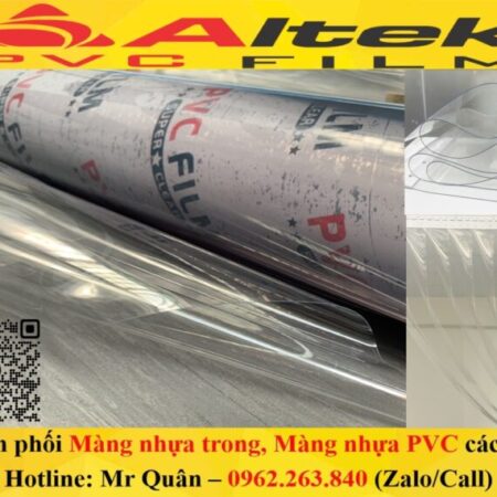Phân phối màng nhựa trong suốt giá rẻ -Altek Pvc Film