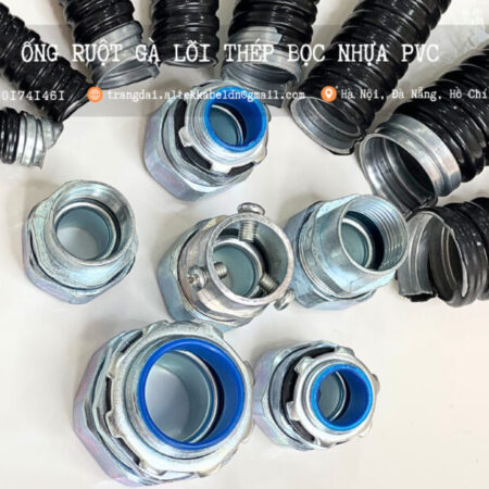 Ống ruột gà lõi thép bọc nhựa pvc phi 63 – 2” inch