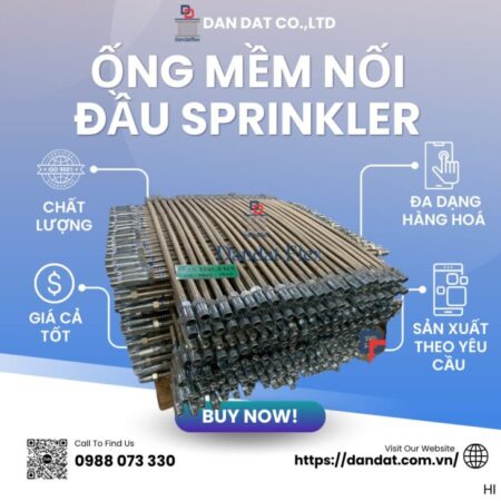 Cập Nhật Giá Ống Mềm Sprinkler: Đầu Tư Hợp Lý Cho Hệ Thống Phòng Cháy Cập Nhật Giá Ống Mềm Sprinkler: Đầu Tư Hợp Lý Cho Hệ Thống Phòng Cháy