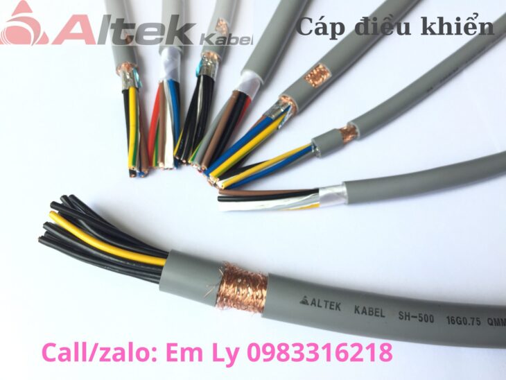 Cáp điều khiển Altekkabel chính hãng