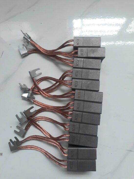 Chổi than E49, chổi than E50, chổi Than E55, Chổi than EG4, chổi than K14Z3, chổi than RC53