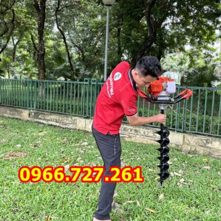 Máy khoan đất cầm tay 2 thì Turbo TBD52 tặng nhớt Máy khoan đất cầm tay 2 thì Turbo TBD52 tặng nhớt