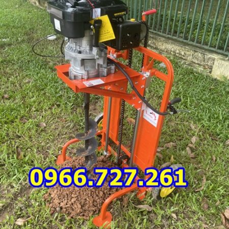 Máy khoan đất khung giá đỡ 7HP Kawasaki KW196 Máy khoan đất khung giá đỡ 7HP Kawasaki KW196